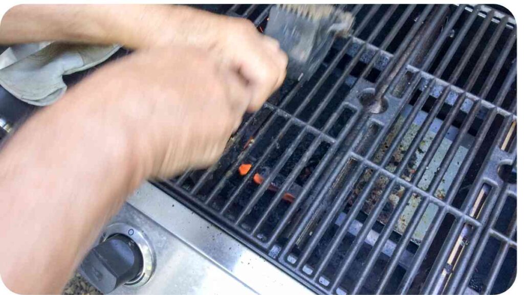 Preparing the Grill for Cleaning